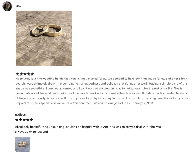 man gold wedding ring 14K