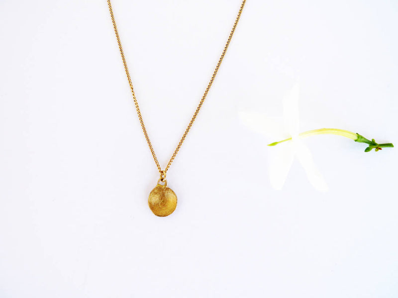 Tiny Plate Pendant